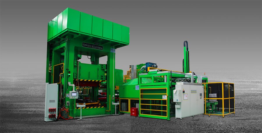 汽車地毯加熱自動(dòng)生產(chǎn)線